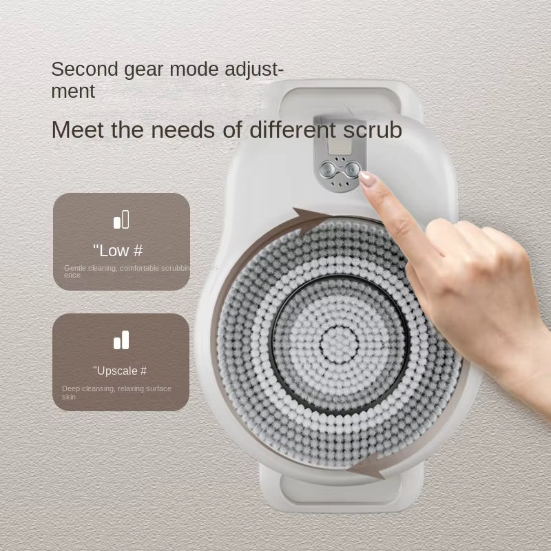 [New Product] Small Item V1 Wall-Mounted Intelligent Bathing Machine, Electric Bathing, Bathing Brush, Bath Rubbing Artifact