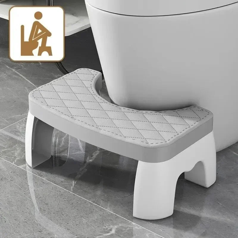 1 PCS Toilet Seat Stool Portable Squat Stool Home Adult Bathroom Accessories Toilet Squat Stool Removable Non-Slip