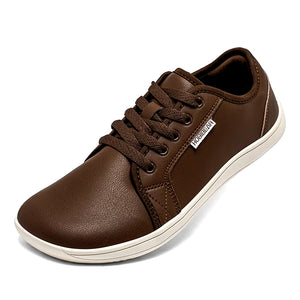 Minimalist Shoes for Men Women Wide Toe Barefoot Zero Drop Shoes Casual Artificial Leather Lightweight Walking Sneakers