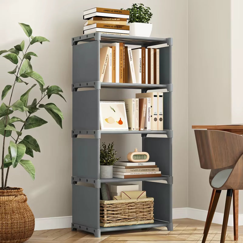 Bookshelf [Free Combination] Desktop Storage Rack Desk Storage Rack Desk Dormitory Office Desk Multi Story Bedroom Floor