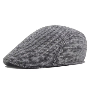 Fashion Berets Men High Quality Autumn Winter Wool Hat Herringbone Flat Cap Classical Artist Painter Hat Male Beret Caps Gorras