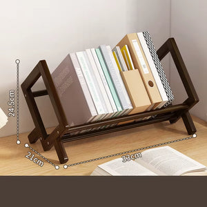 Simple Desktop Bookshelf Magazine Rack Office Documents Books Storage Shelf Student Economy Stand Utility Organizer Shelves