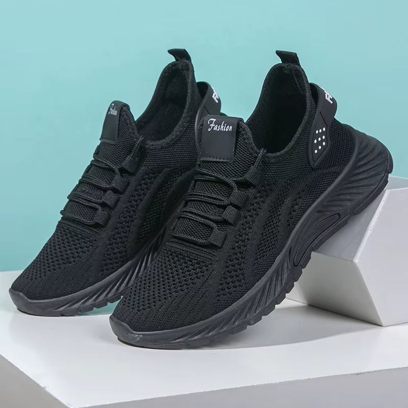 New Running Shoes Ladies Breathable Sneakers Summer Light Mesh Air Cushion Women'S Sports Shoes Outdoor Lace up Training Shoes