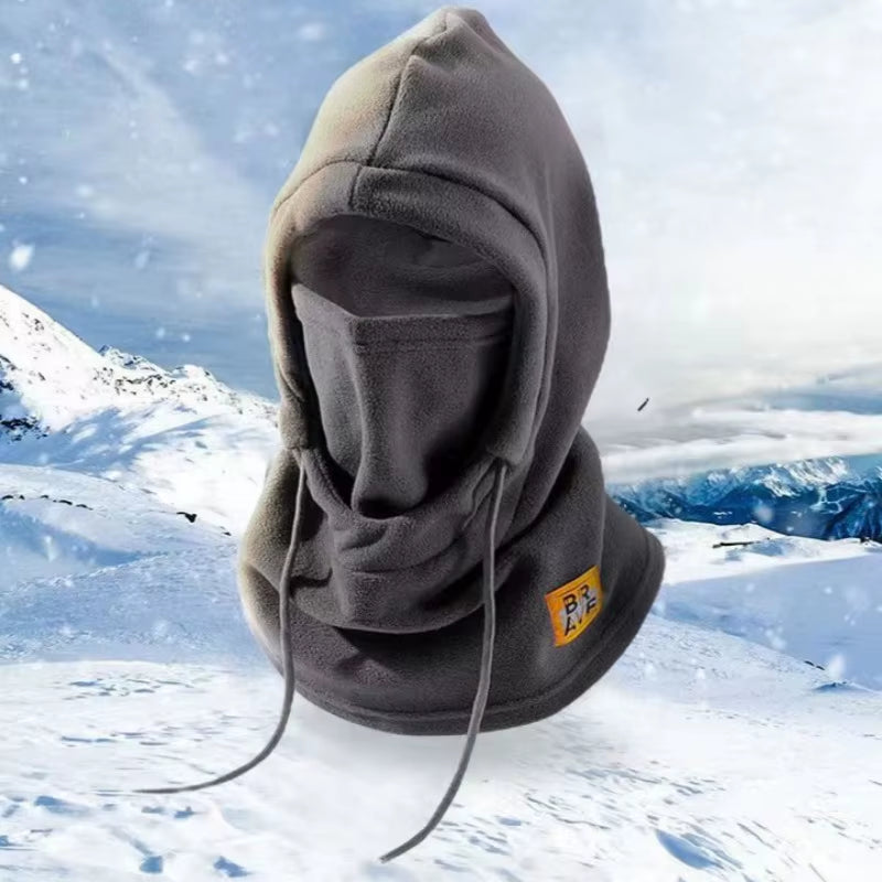 Winter Warm Hat with Mask and Neck Warmer 3-In-1 Windproof Balaclava Formen and Women Masked Hat Cycling Cold Weather Protection