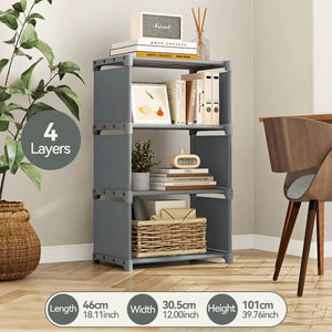 Bookshelf [Free Combination] Desktop Storage Rack Desk Storage Rack Desk Dormitory Office Desk Multi Story Bedroom Floor