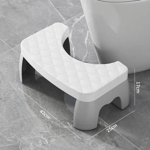 1 PCS Toilet Seat Stool Portable Squat Stool Home Adult Bathroom Accessories Toilet Squat Stool Removable Non-Slip