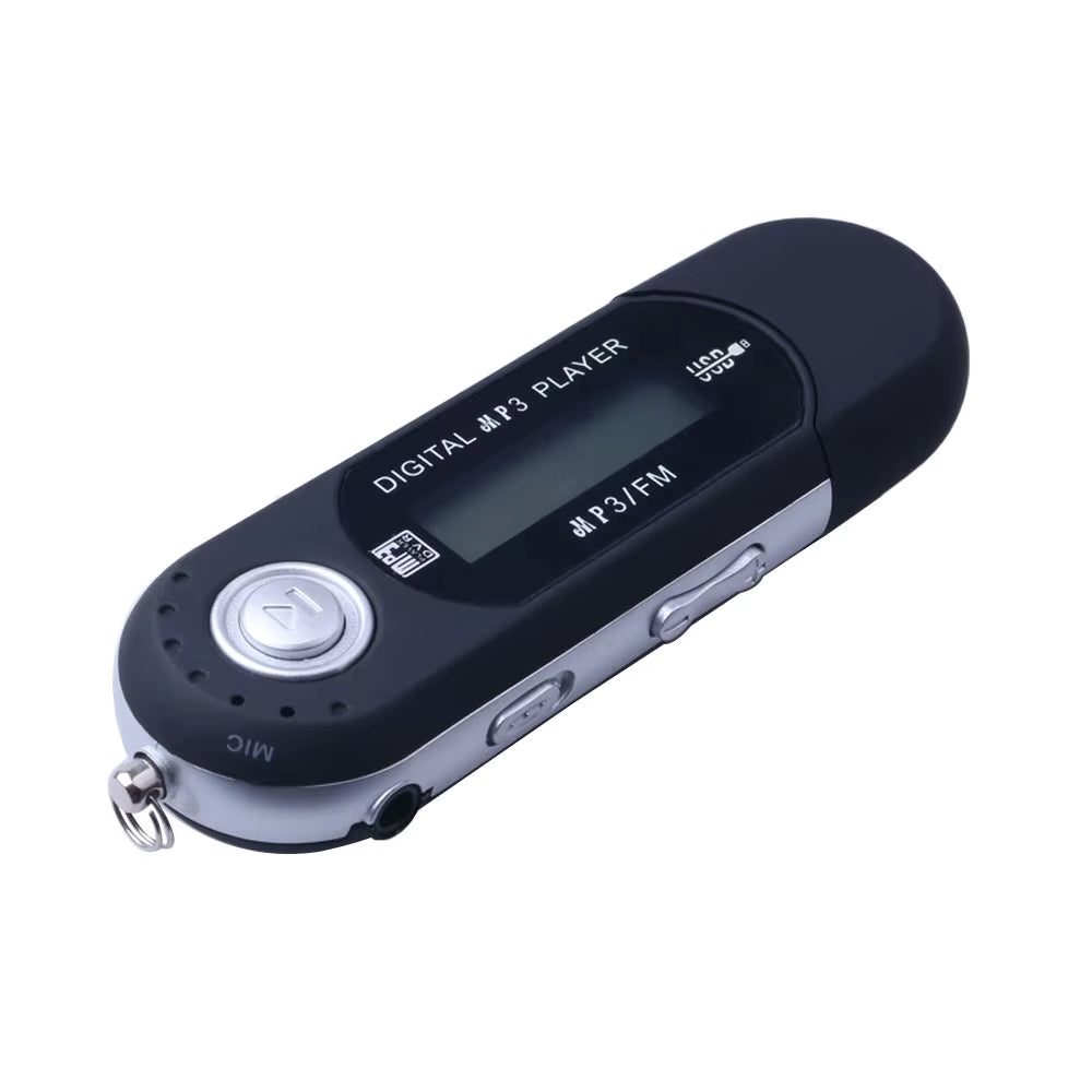 Mini MP3 Player USB 2.0 Flash Drive LCD MP3 Music Player with FM Radio Function Quality MP3 Player