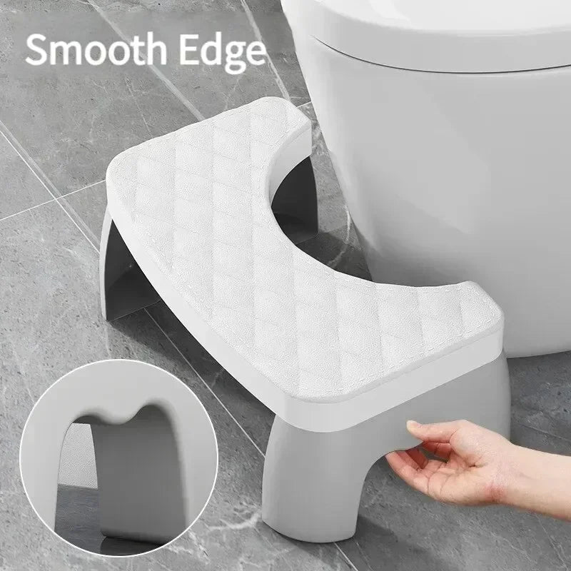 1 PCS Toilet Seat Stool Portable Squat Stool Home Adult Bathroom Accessories Toilet Squat Stool Removable Non-Slip