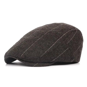 Fashion Berets Men High Quality Autumn Winter Wool Hat Herringbone Flat Cap Classical Artist Painter Hat Male Beret Caps Gorras