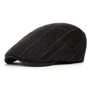 Fashion Berets Men High Quality Autumn Winter Wool Hat Herringbone Flat Cap Classical Artist Painter Hat Male Beret Caps Gorras