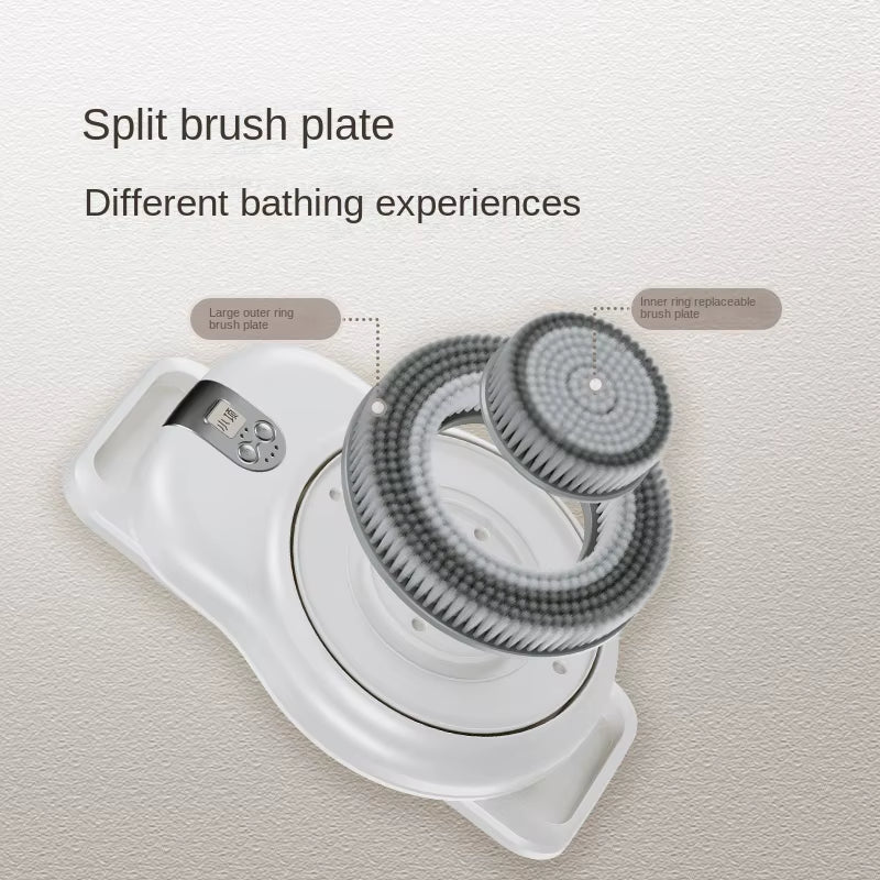 [New Product] Small Item V1 Wall-Mounted Intelligent Bathing Machine, Electric Bathing, Bathing Brush, Bath Rubbing Artifact