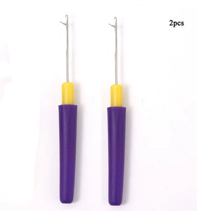 Professional Latch Hook Needle Dreadlock Hooks for Lock Braid Extension Crochet Needle for Making Jumbo Braiding Hair Tools