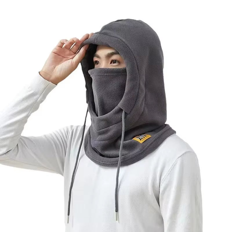 Winter Warm Hat with Mask and Neck Warmer 3-In-1 Windproof Balaclava Formen and Women Masked Hat Cycling Cold Weather Protection