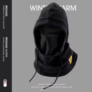 Winter Warm Hat with Mask and Neck Warmer 3-In-1 Windproof Balaclava Formen and Women Masked Hat Cycling Cold Weather Protection