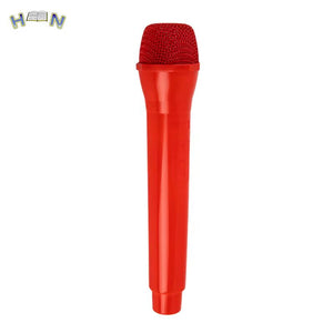 1Pc Fake Prop Microphone Props Artificial Microphone Prop Kids Microphone Toy 4.9X23.5X2.5Cm