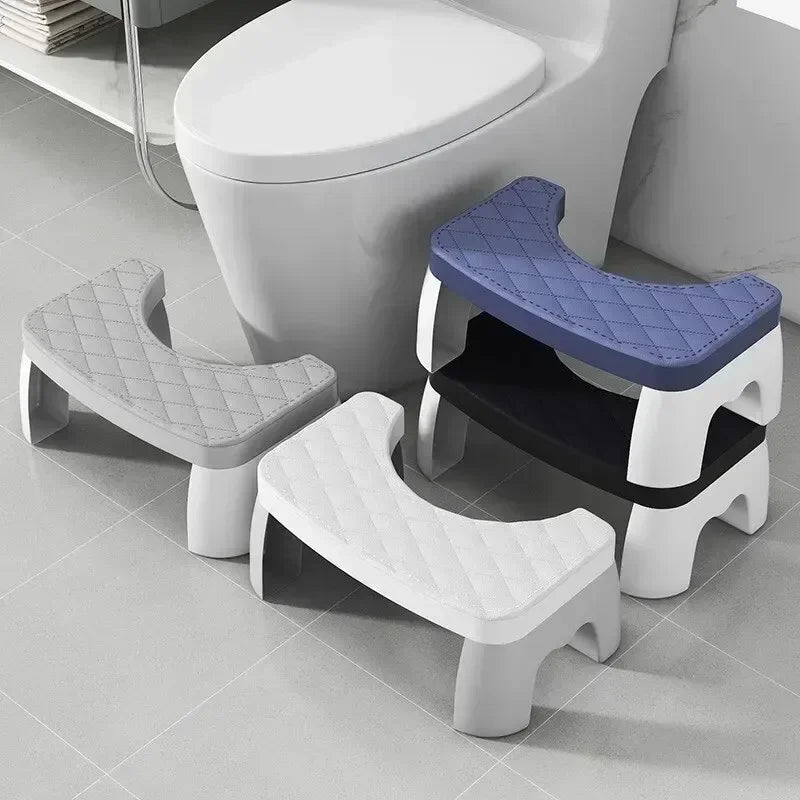 1 PCS Toilet Seat Stool Portable Squat Stool Home Adult Bathroom Accessories Toilet Squat Stool Removable Non-Slip