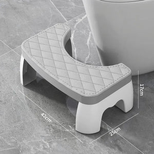 1 PCS Toilet Seat Stool Portable Squat Stool Home Adult Bathroom Accessories Toilet Squat Stool Removable Non-Slip