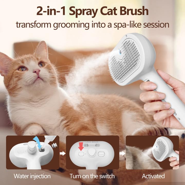 Mist Grooming Brush